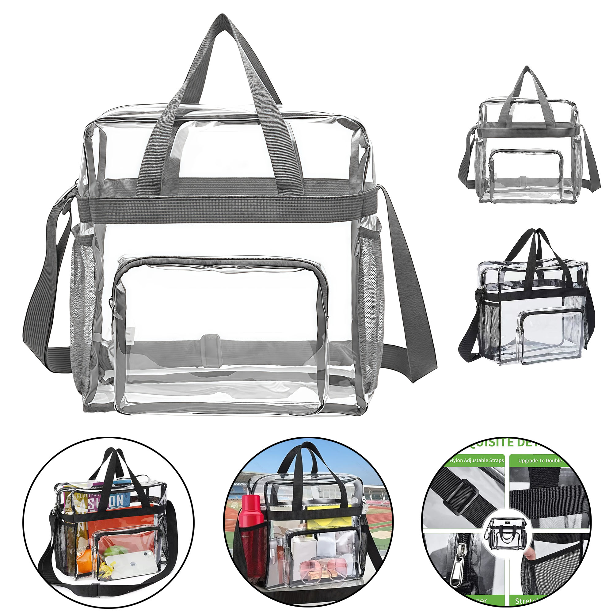 Clear PVC Travel Toiletry Bag 2