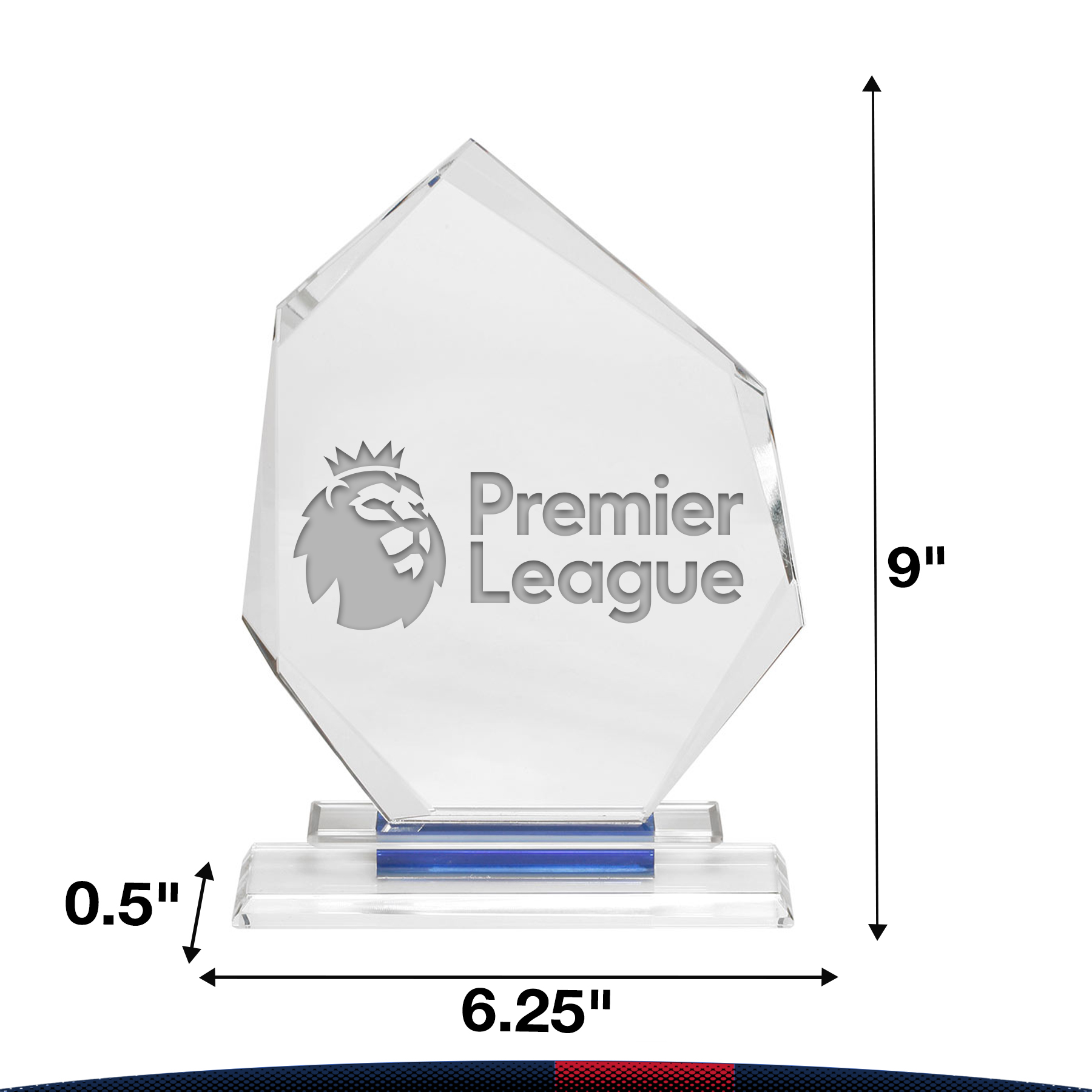 Slanted Heptagon Crystal Awards 2