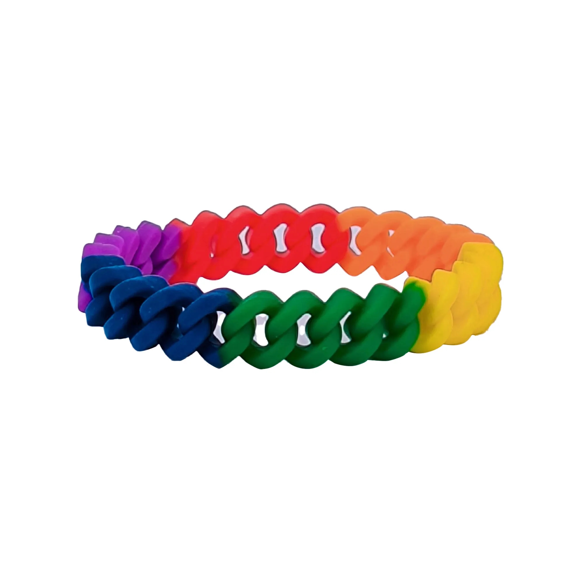 Rainbow Bracelet Silicone LGBTQ 6