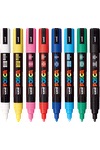 POSCA 8 Piece Basic Marker Set with Bag - Medium 51