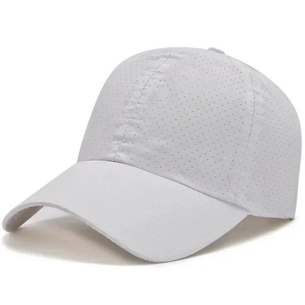 Quick-Drying Solid-Color Baseball Cap 4