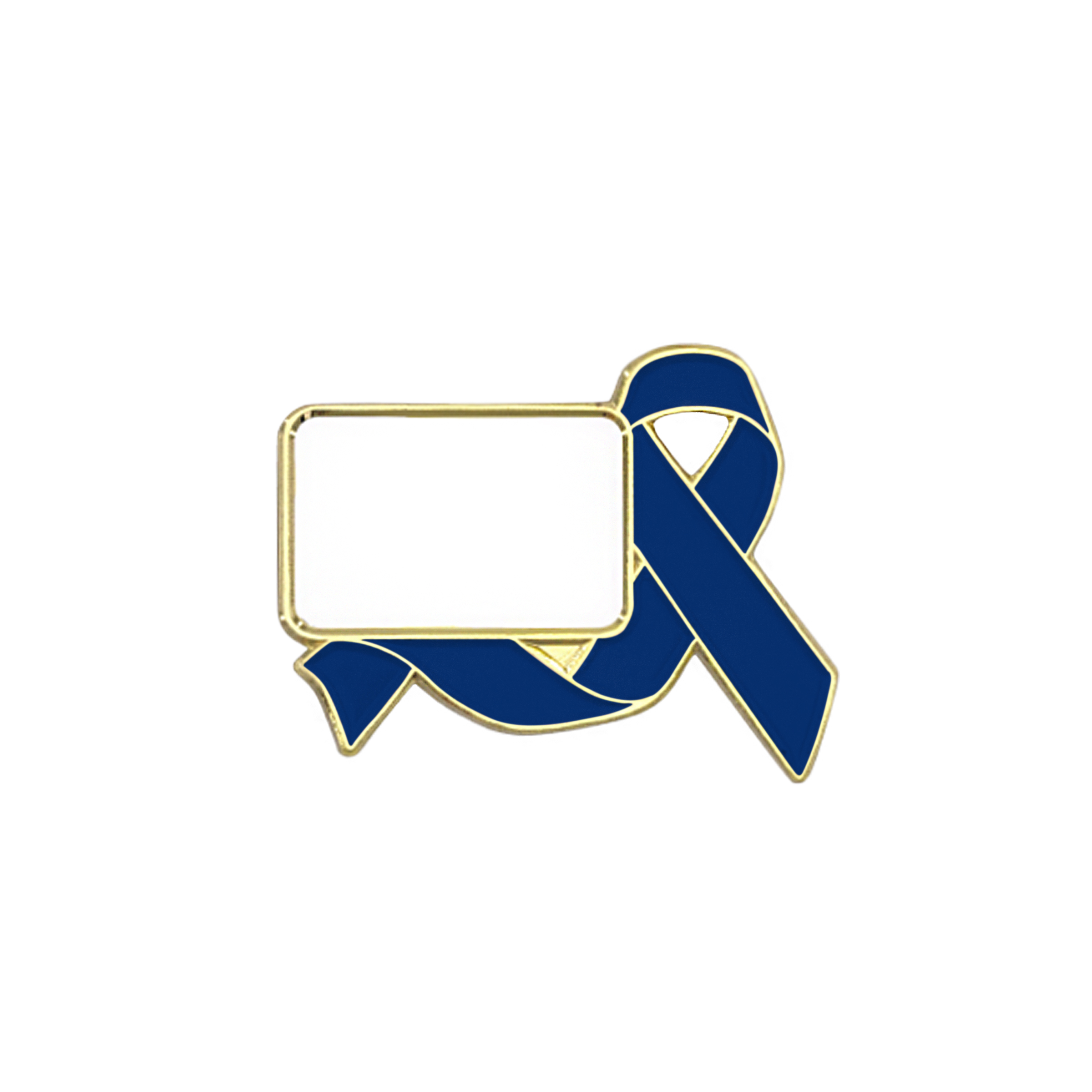 Awareness Ribbon Lapel Pins w/ Custom Logo 6