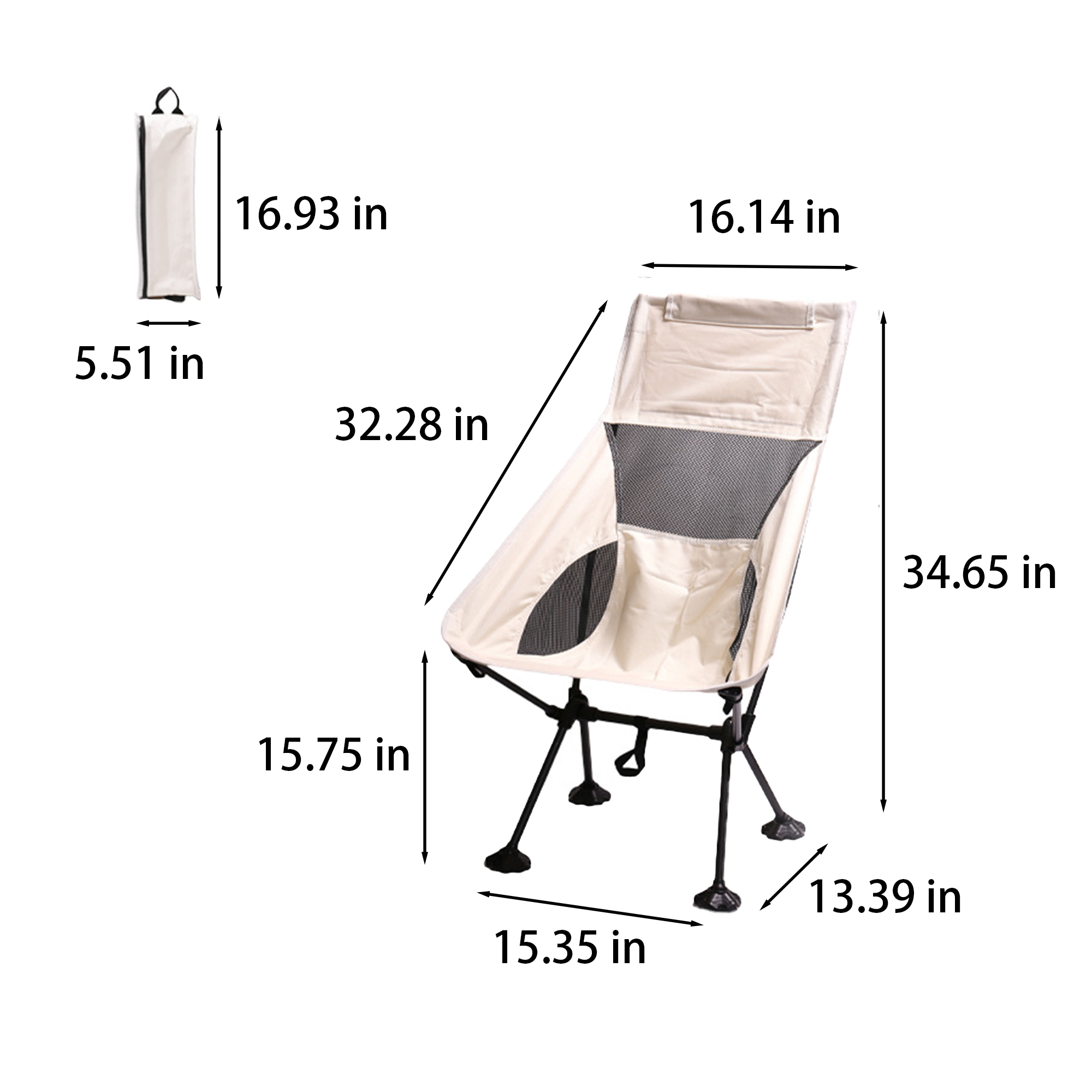 Oxford Outdoor Art Folding Chair 2