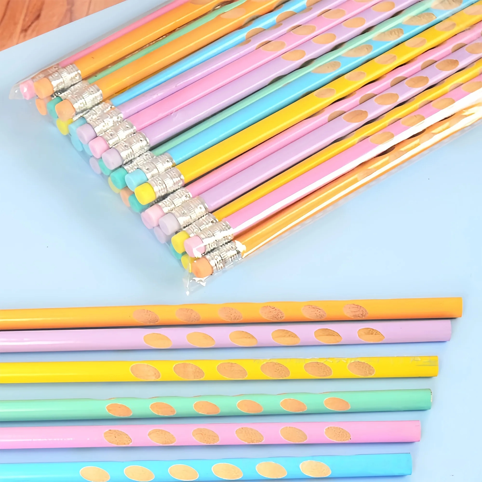 Triangular Dot Grip HB Pencil For Office And School Use 1