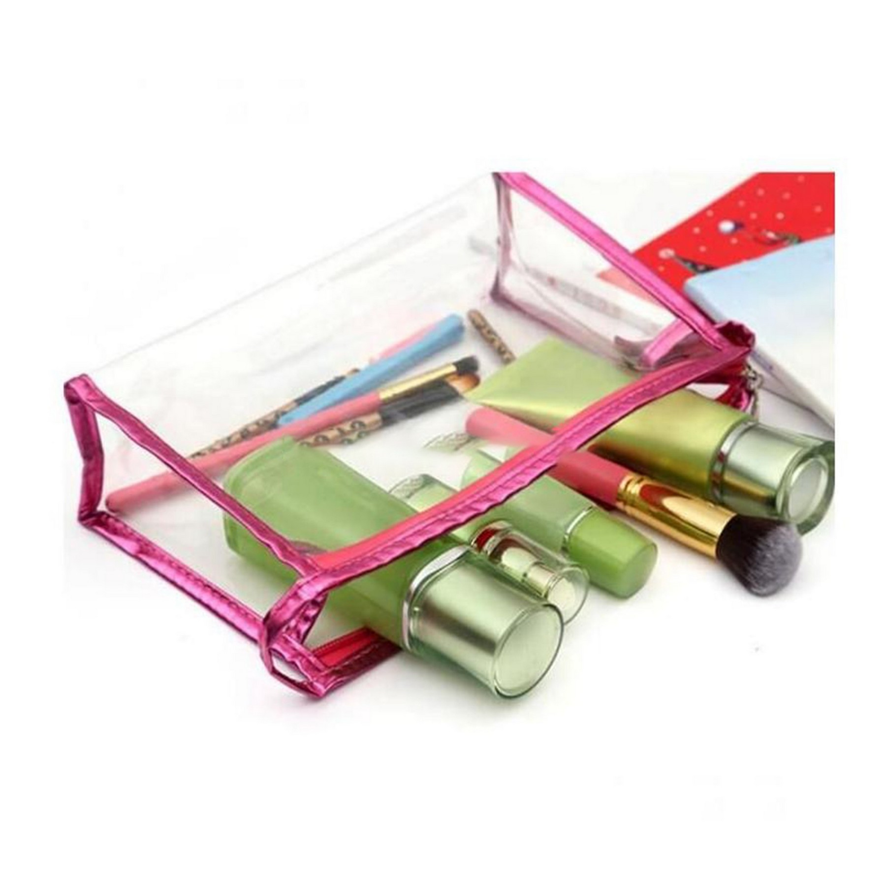 Clear Makeup Cosmetic Toiletry Organizer Bag 4
