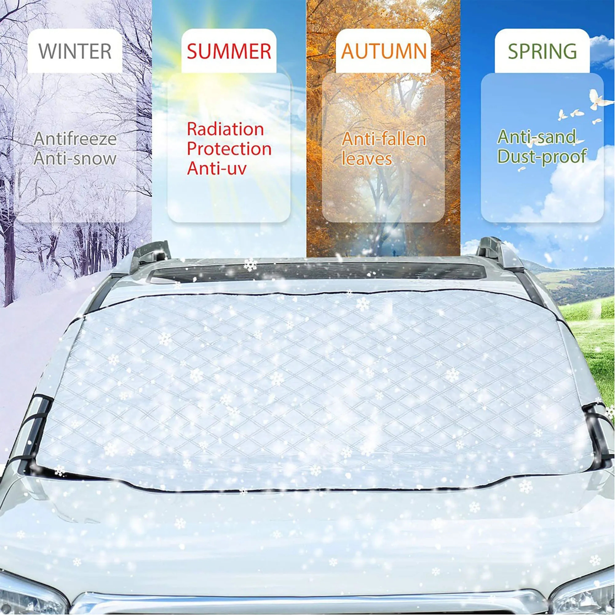 Windshield Snow Car Sunshade 3