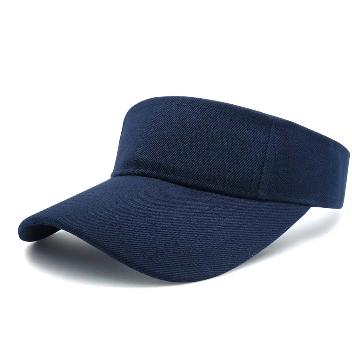 In Stock Custom Cotton Sports Twill Visor 6