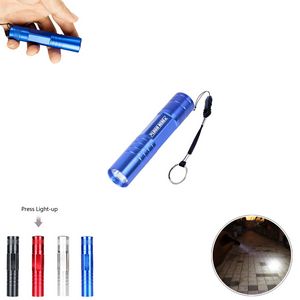 Portable Mini LED Flashlight With Wrist Strap 9