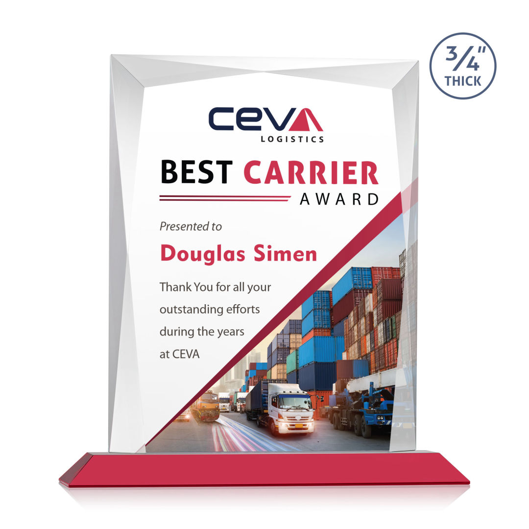 Messina VividPrint™ Award - Red 5