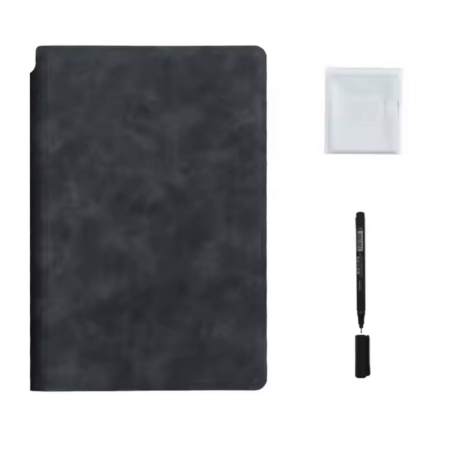 A5 Erasable Memo Board - Leather Notepad for Desk & Office 9