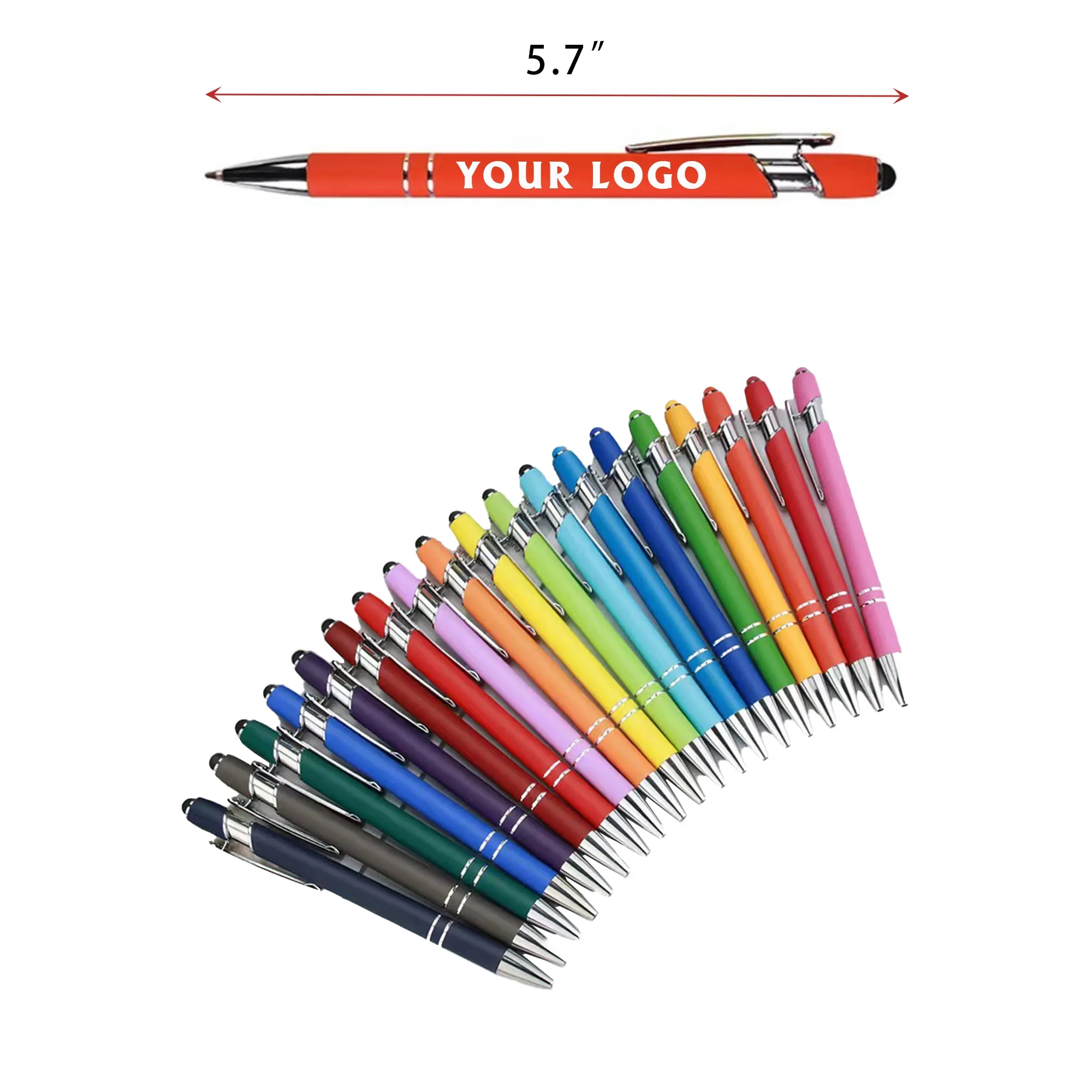 Black Ink Metal Retractable Ballpoint Pen,MOQ100 1