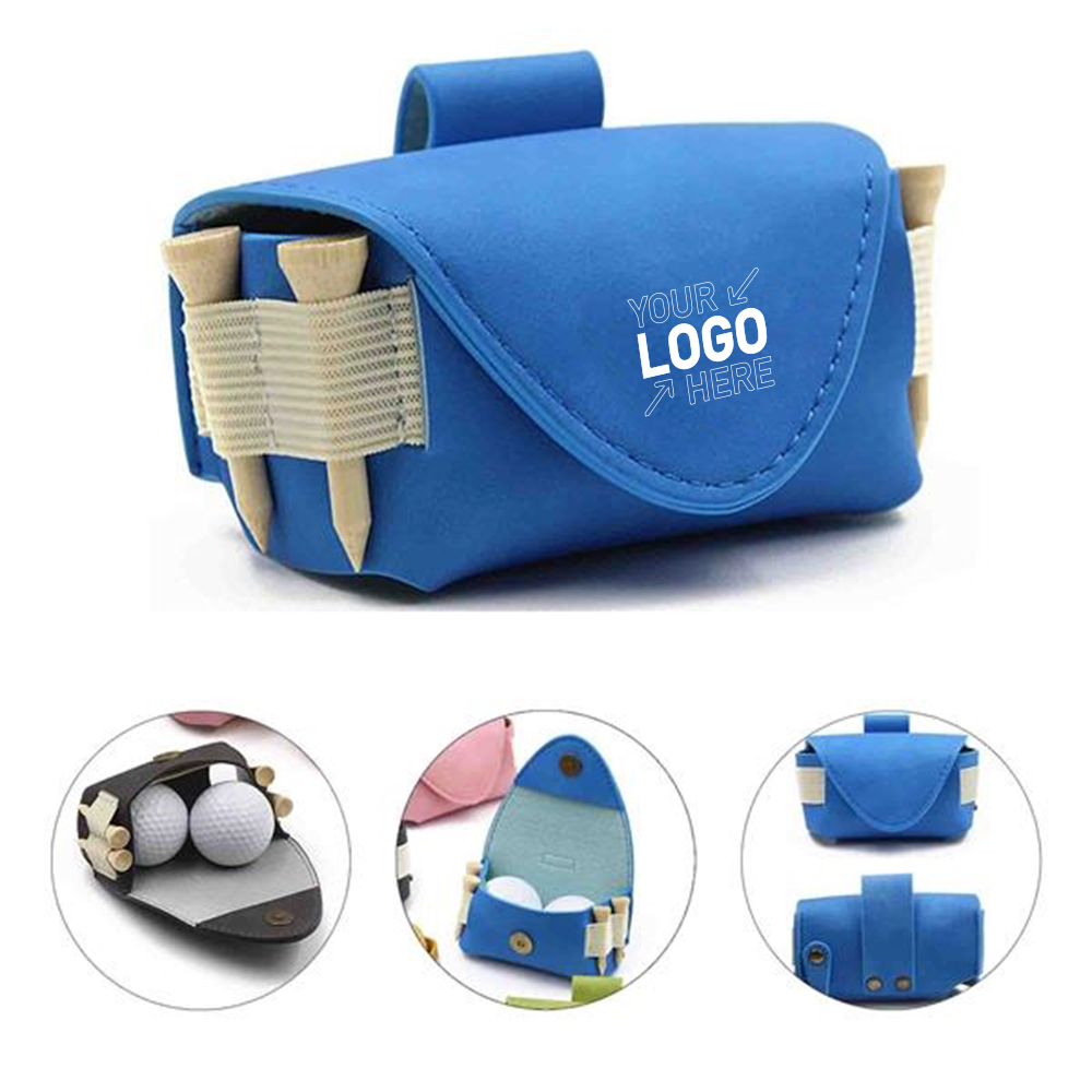 Golf Ball Case In Premium Synthetic Leather Lightweight