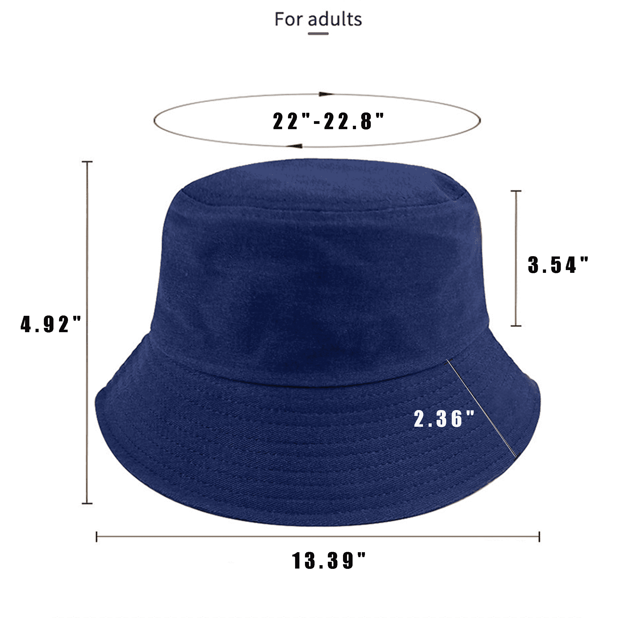 Full Color Cotton Fisherman Bucket Hat 2