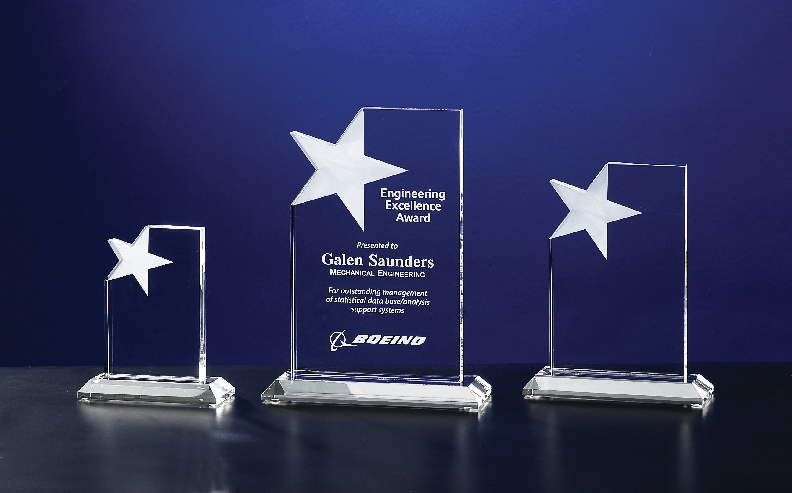 Crystal Voyager Award (6"x5 1/8") 1