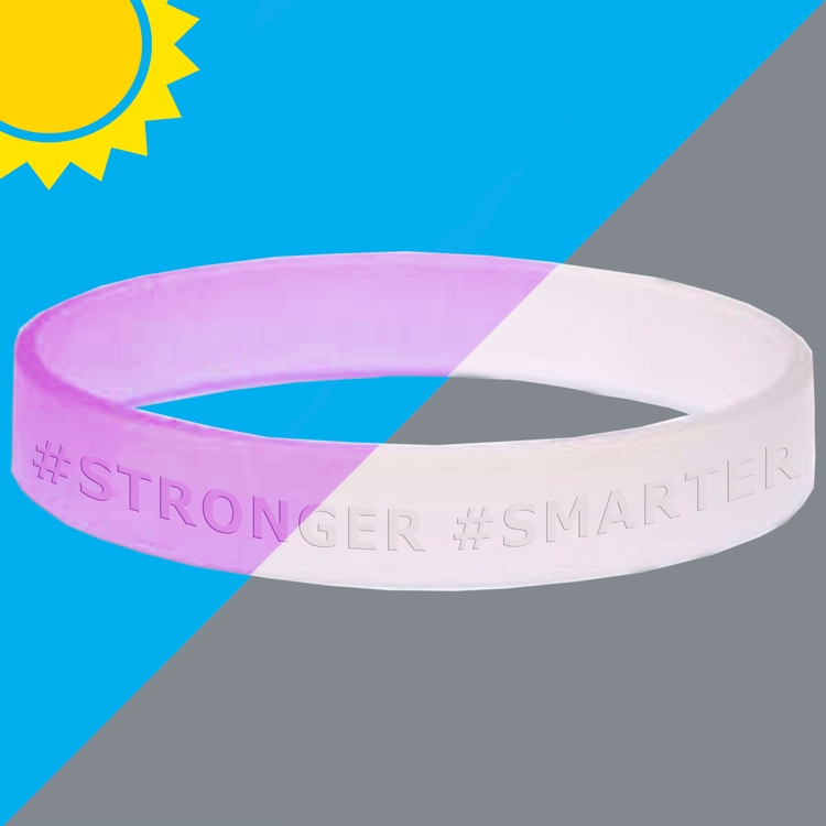 Embossed UV Wristband 2