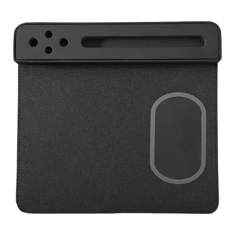 Fast Wireless Charger Mousepad With Pen Holder 2