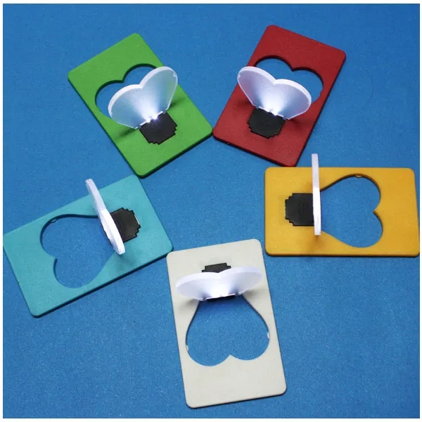 Heart Shape Pocket Led Card Light 2