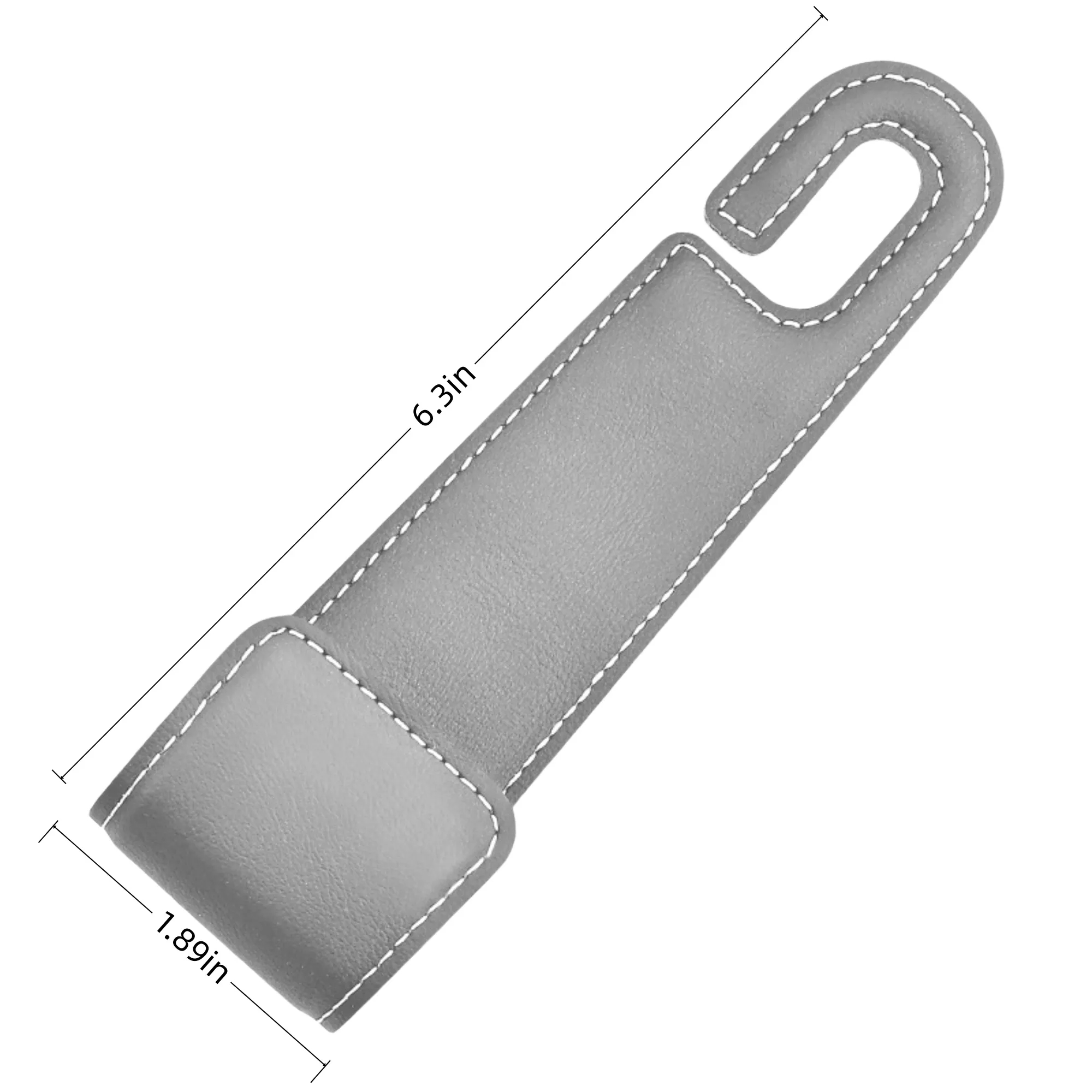 Car seat leather hook 2