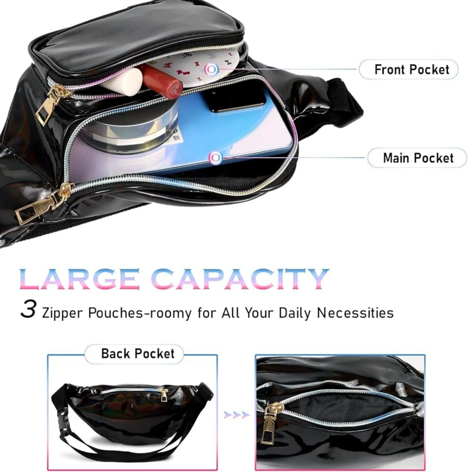 Trendy Unisex Fanny Pack Bag 8