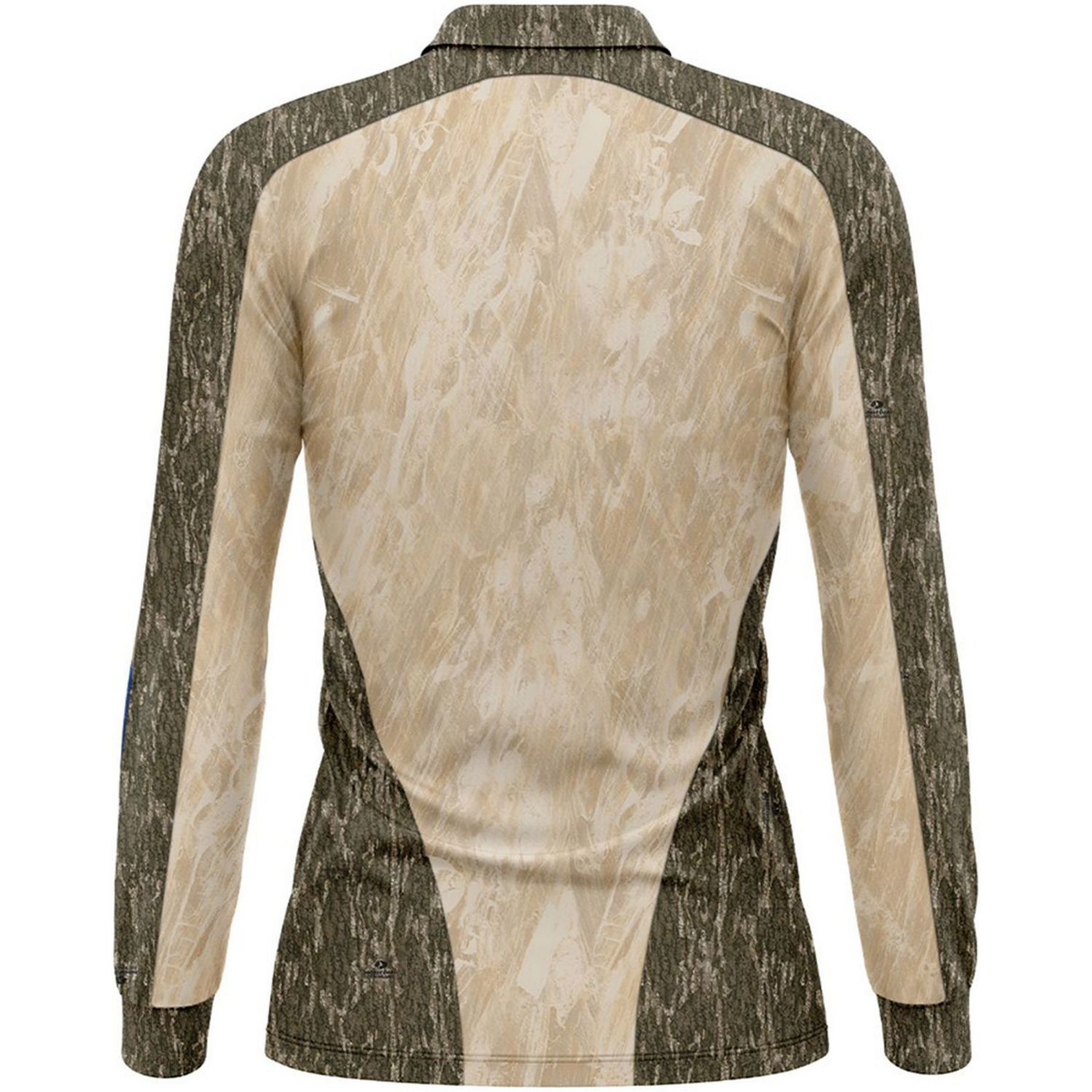 Mossy Oak® Women's 4.4 oz. Polyester Interlock Long Sleeve Polo Shirt 3