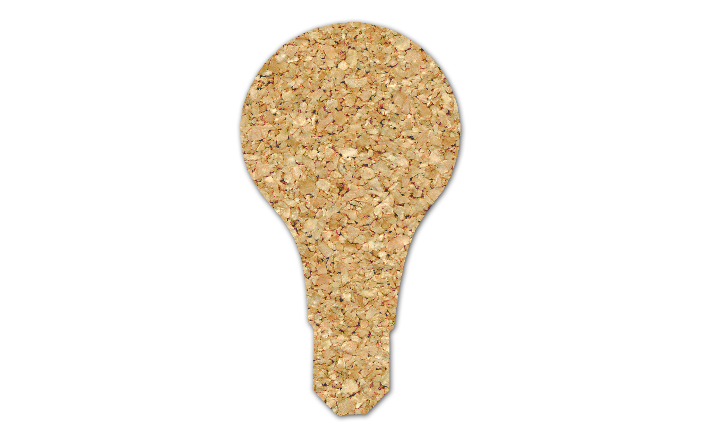 Light Bulb Cork Coaster 2