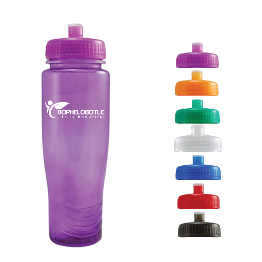 Sports Bottle with Push Spout Polyclean - 28 oz