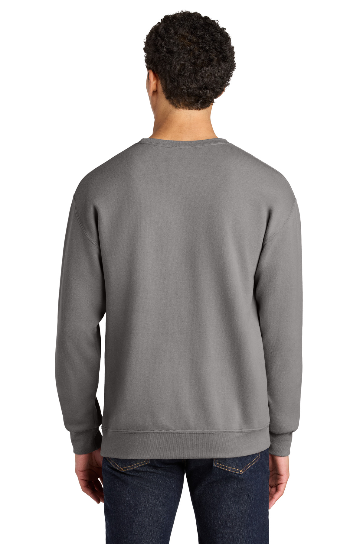 Jerzees Ultimate Unisex CVC Ring Spun Crewneck Sweatshirt IC48M 7