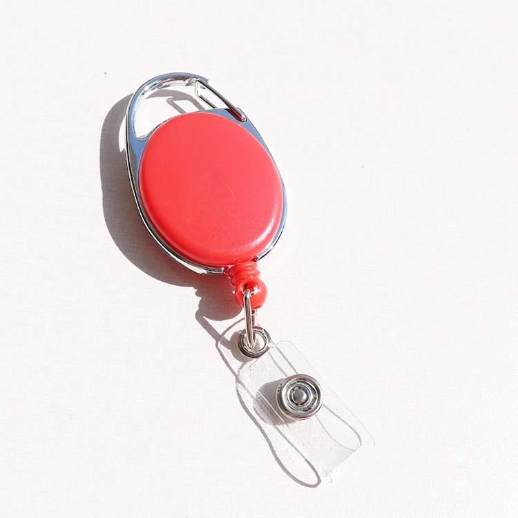 Retractable Carabiner Style Badge Reels 12