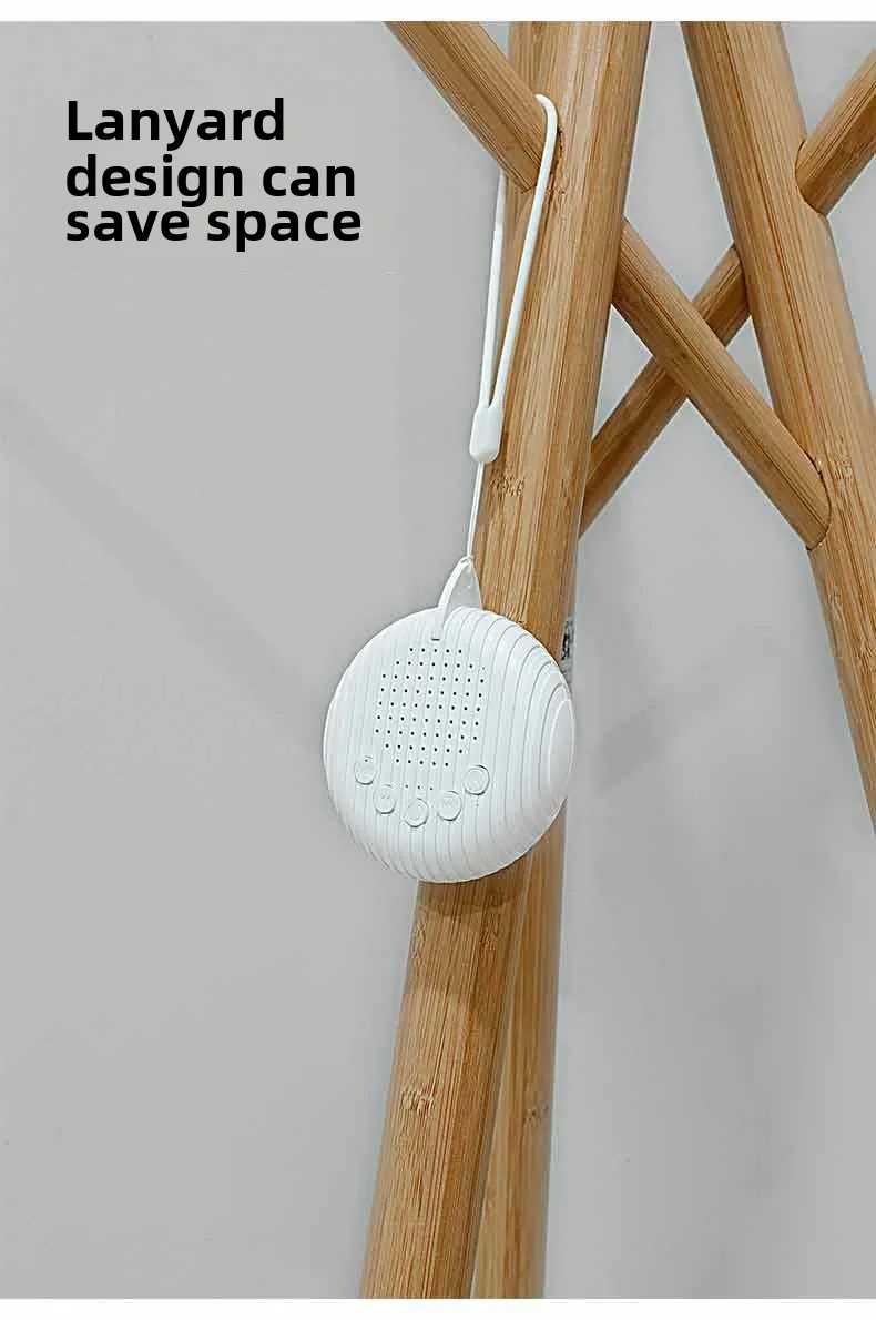 Premium Baby Sound Soother Compact 10 Sounds Lanyard BPA-Free Nursery 4