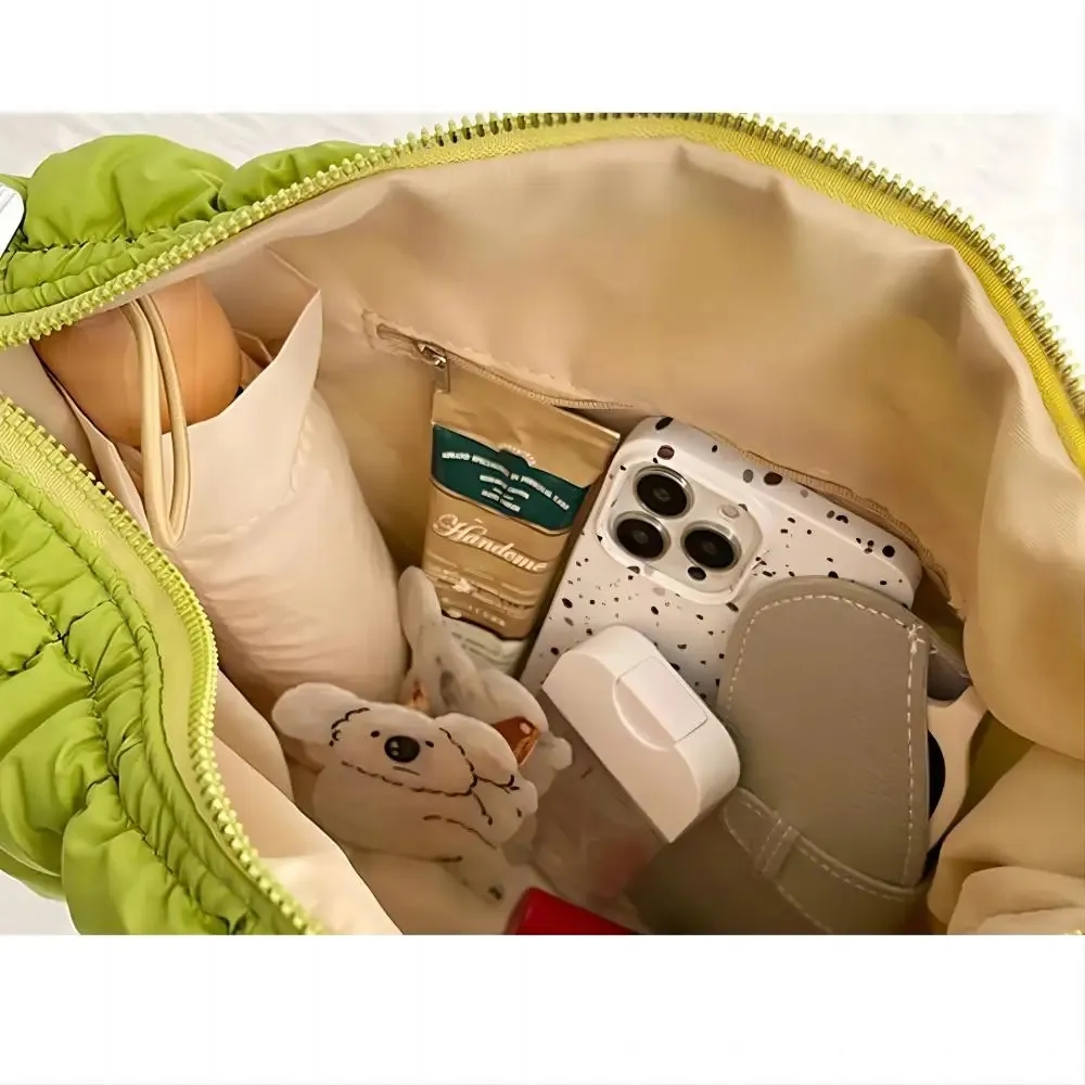 Custom Down Quilted Shoulder Puffer Tote Bag 14