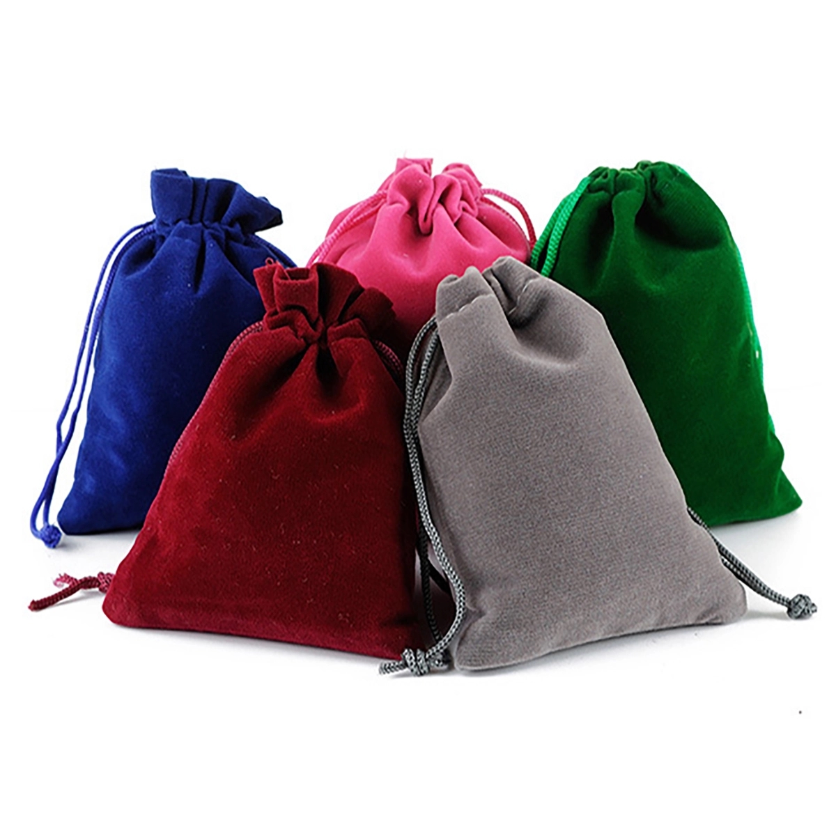 Drawstrings Velvet Bags For Party Favors 4