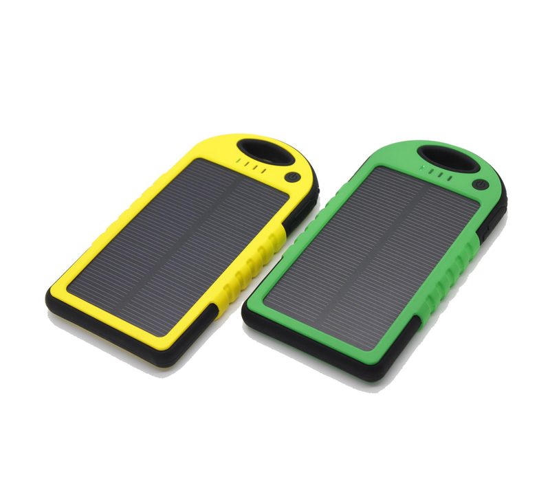 Portable Plastic Solar Power Bank 1