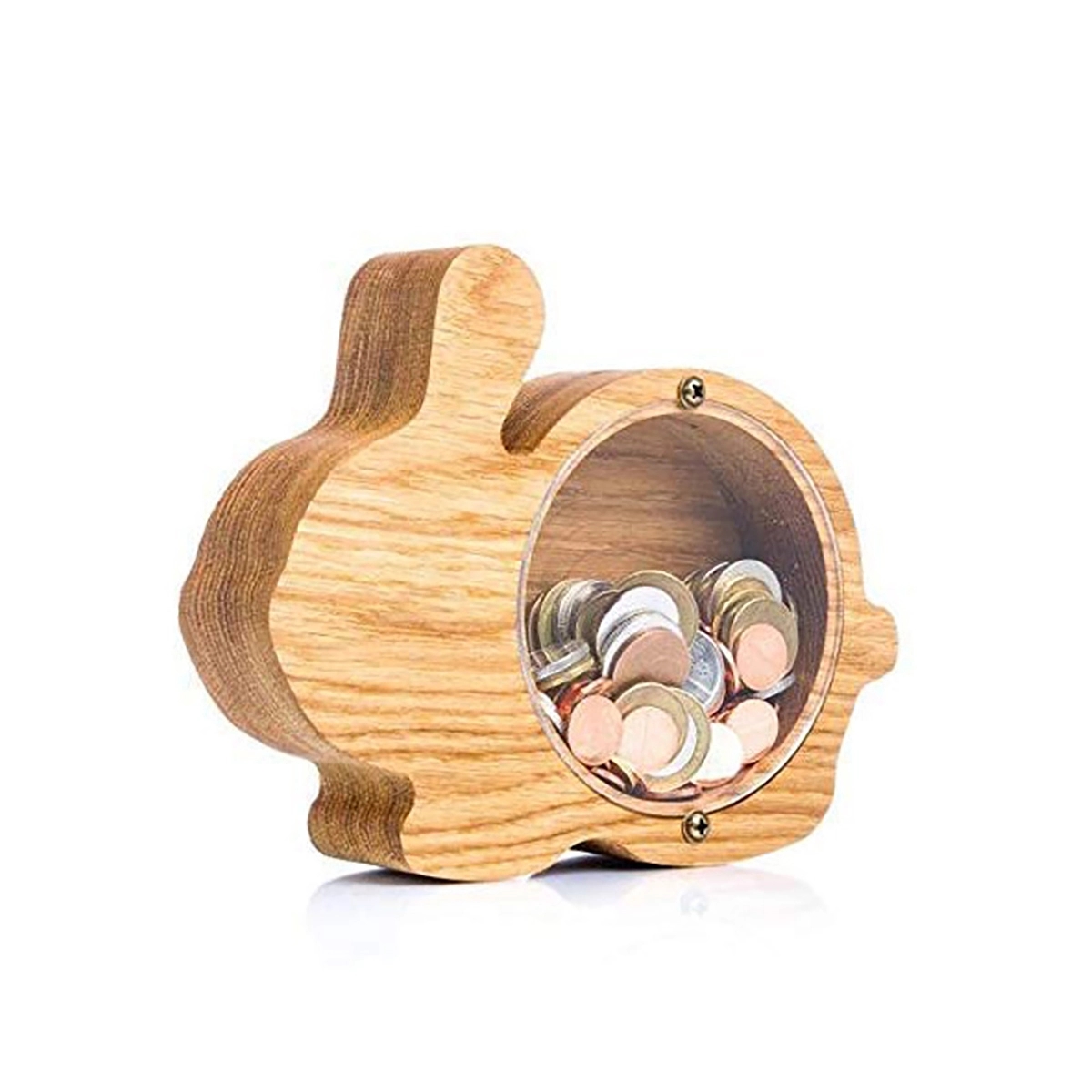 Custom Wooden Piggy Bank 2