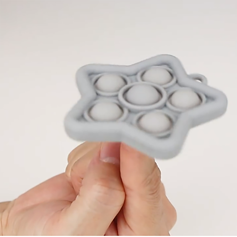 2 in 1 Stress Relief Popper Keychain 15