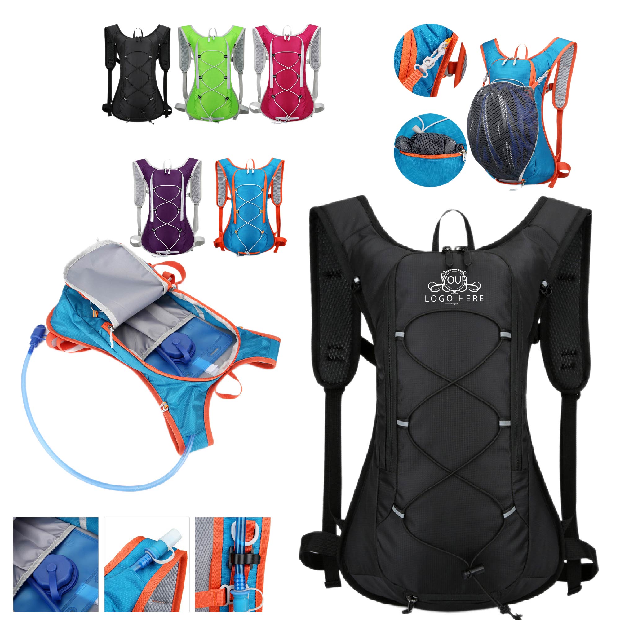Hydration Water Bladder Pack Backpack 2
