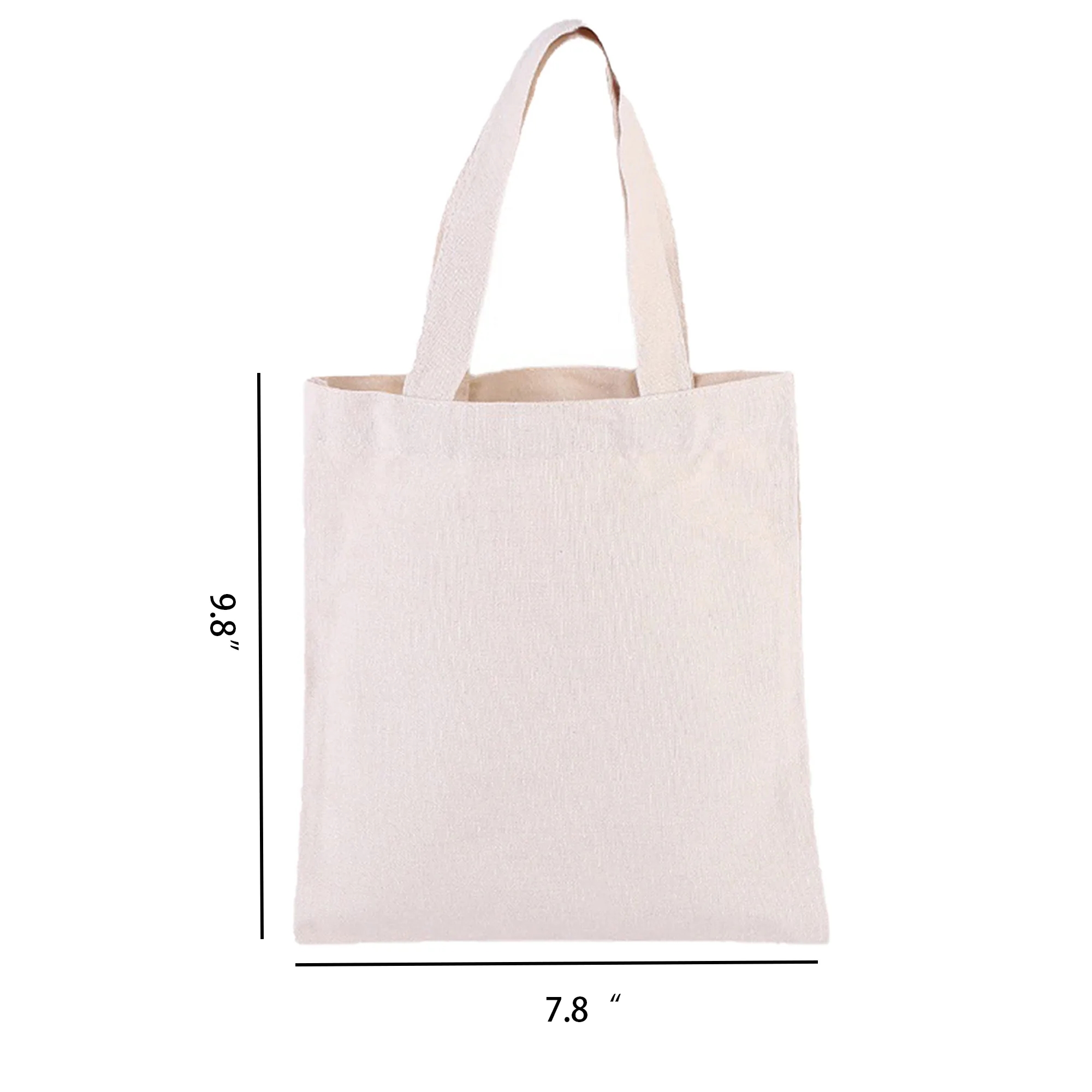 MOQ50 Eco-Friendly Thickening Tote Canvas Bag 2