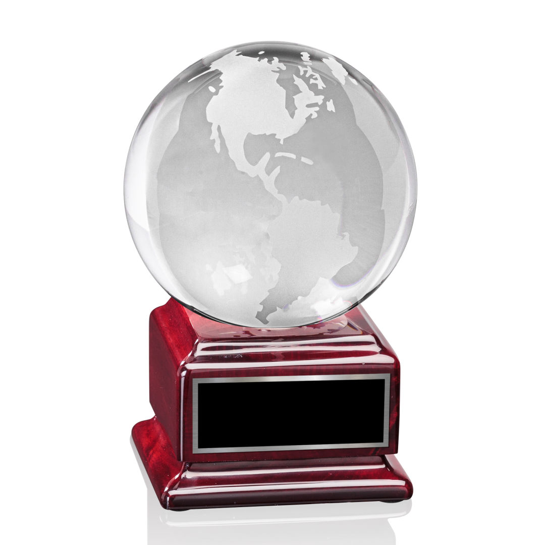 Globe Award on Radison Base 3