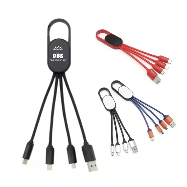 Versatile 4 in 1 Charging Cable