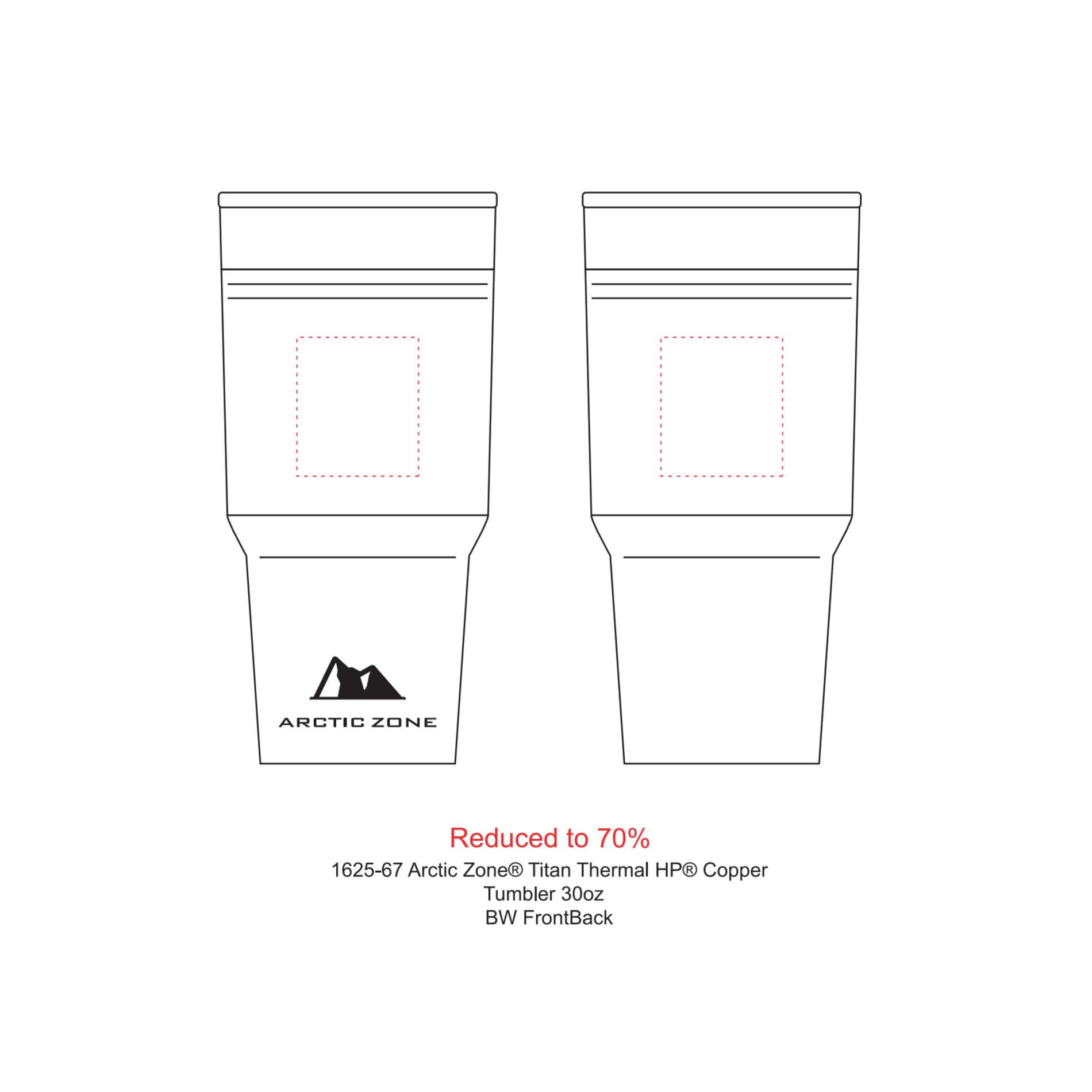 Arctic Zone® Titan Thermal HP® Copper Tumbler 30oz 39