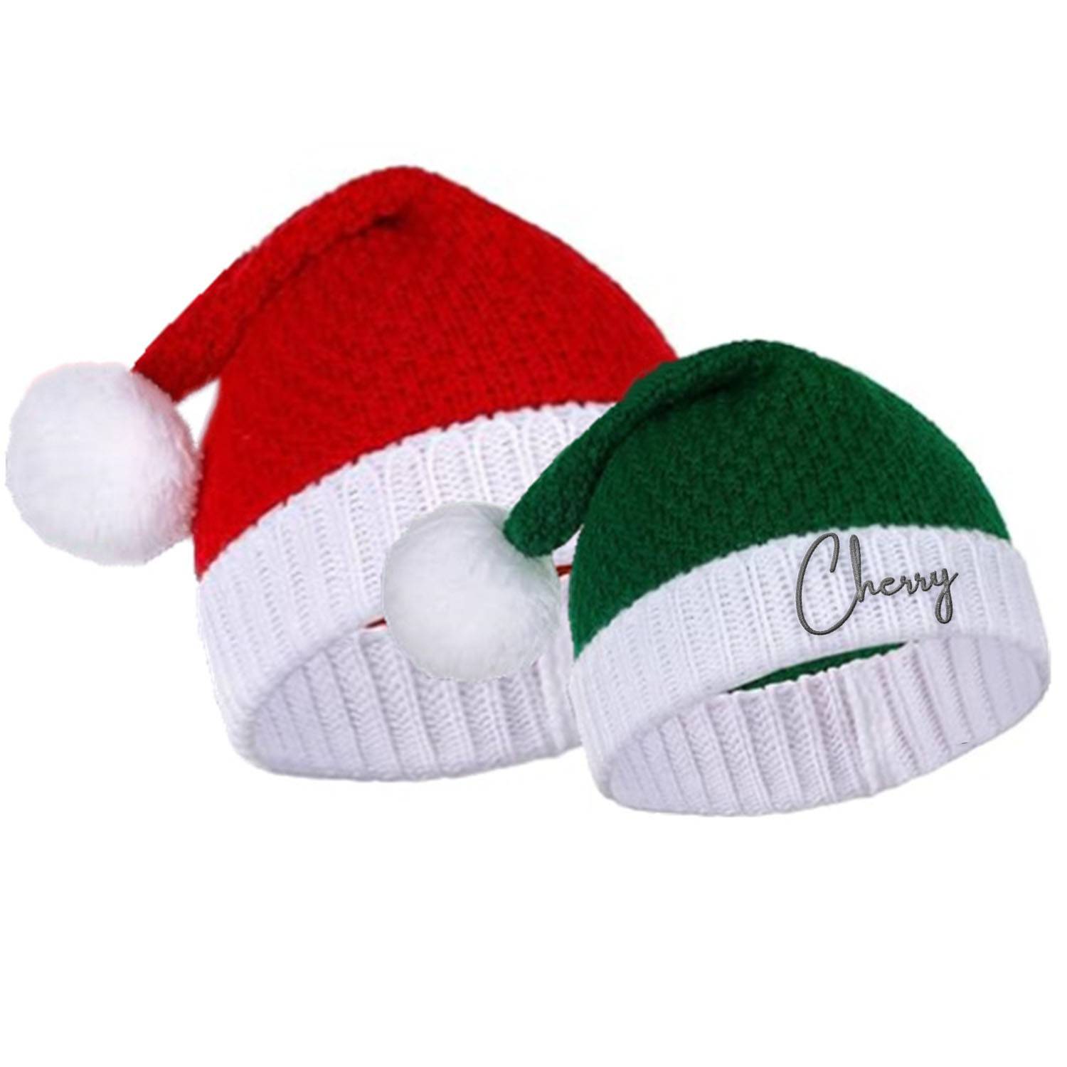 Christmas Knitted Elf Hat Beanie 2