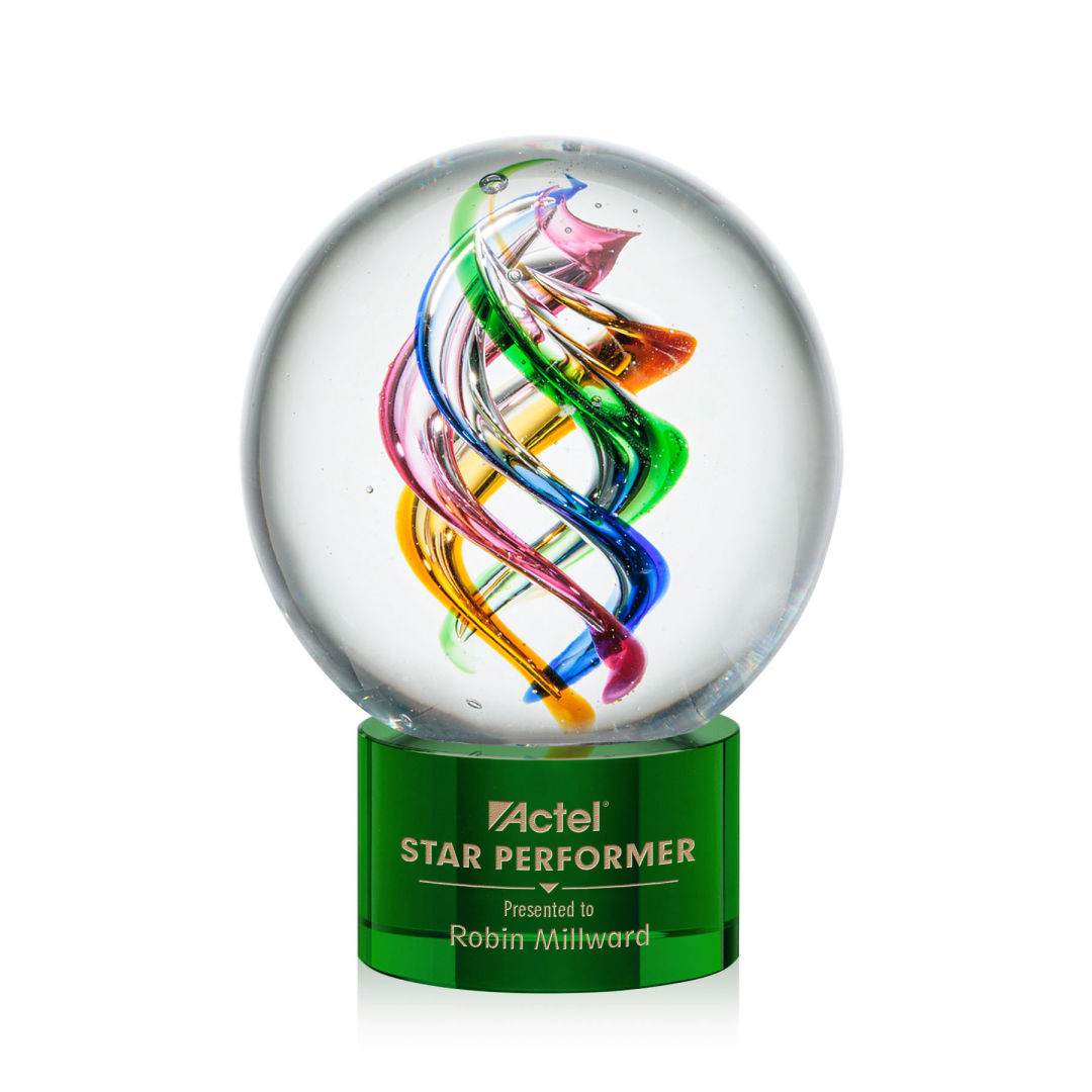 Galileo Award on Marvel Base - Green 9