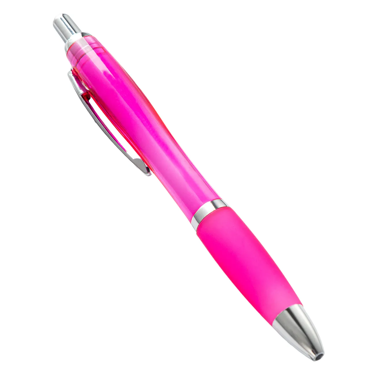 Lightweight Retractable Ballpoint Pen for Office or School 11
