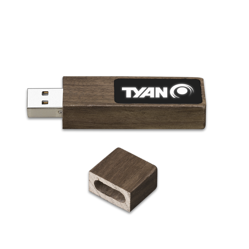 Lamon Avenue Walnut Light-Up USB 9
