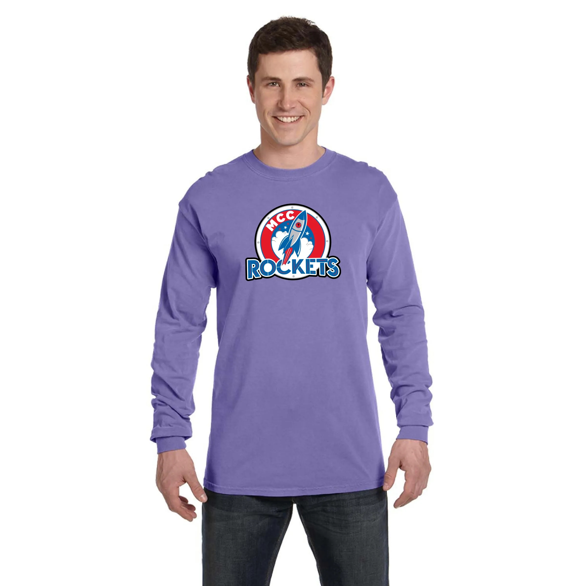 COMFORT COLORS ADULT 6.1 OZ. LONG-SLEEVE T-SHIRT 76