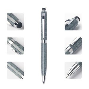 Diamonds 4 In 1 Metal Pen With Stylus 3