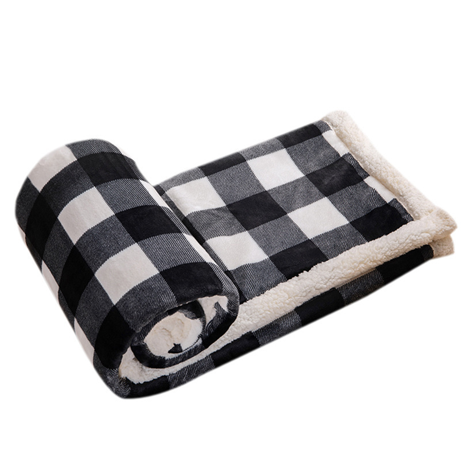 Sherpa Fleece Fuzzy Throw Blanket 5