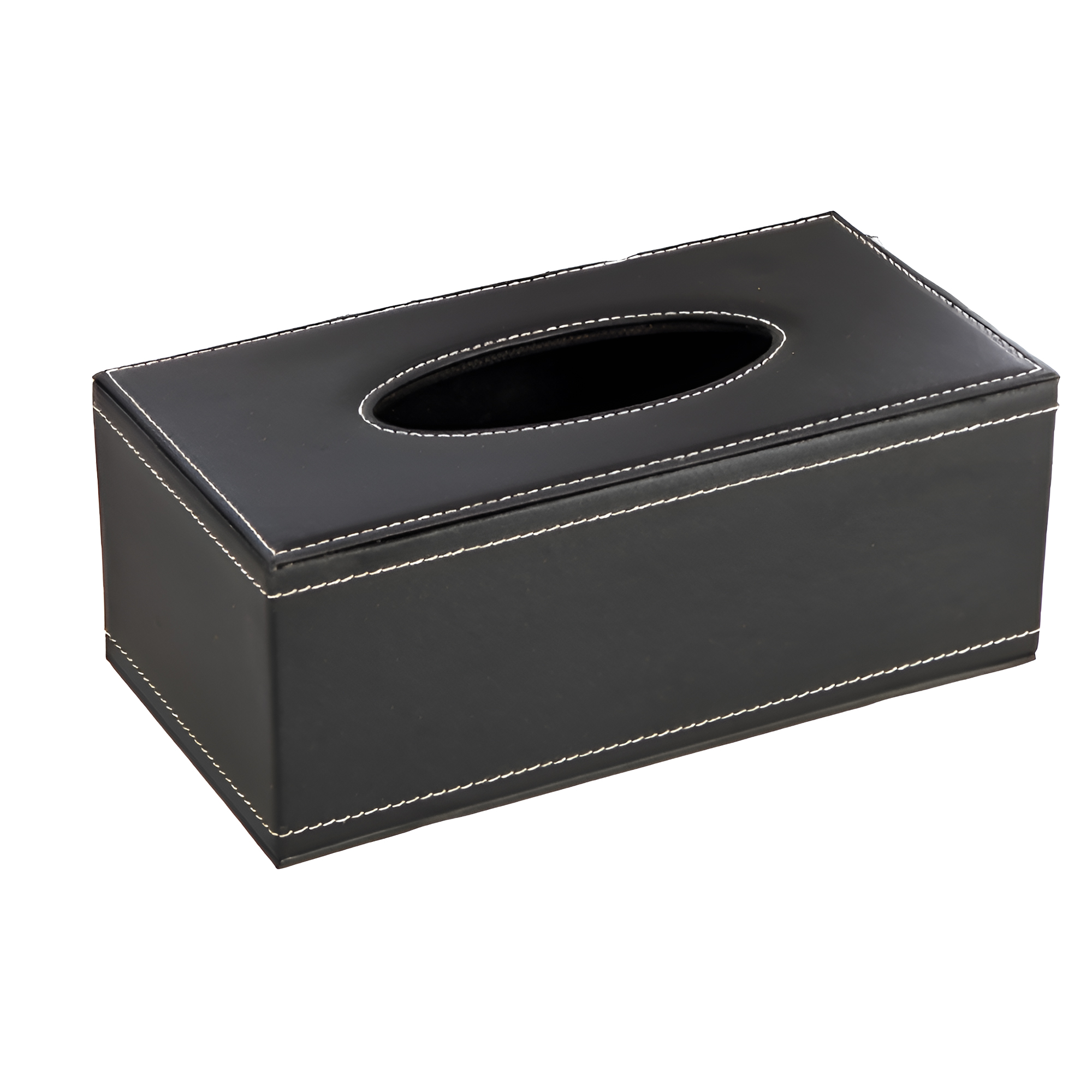 MOQ 50 PCS Stylish PU Leather Tissue Box 1