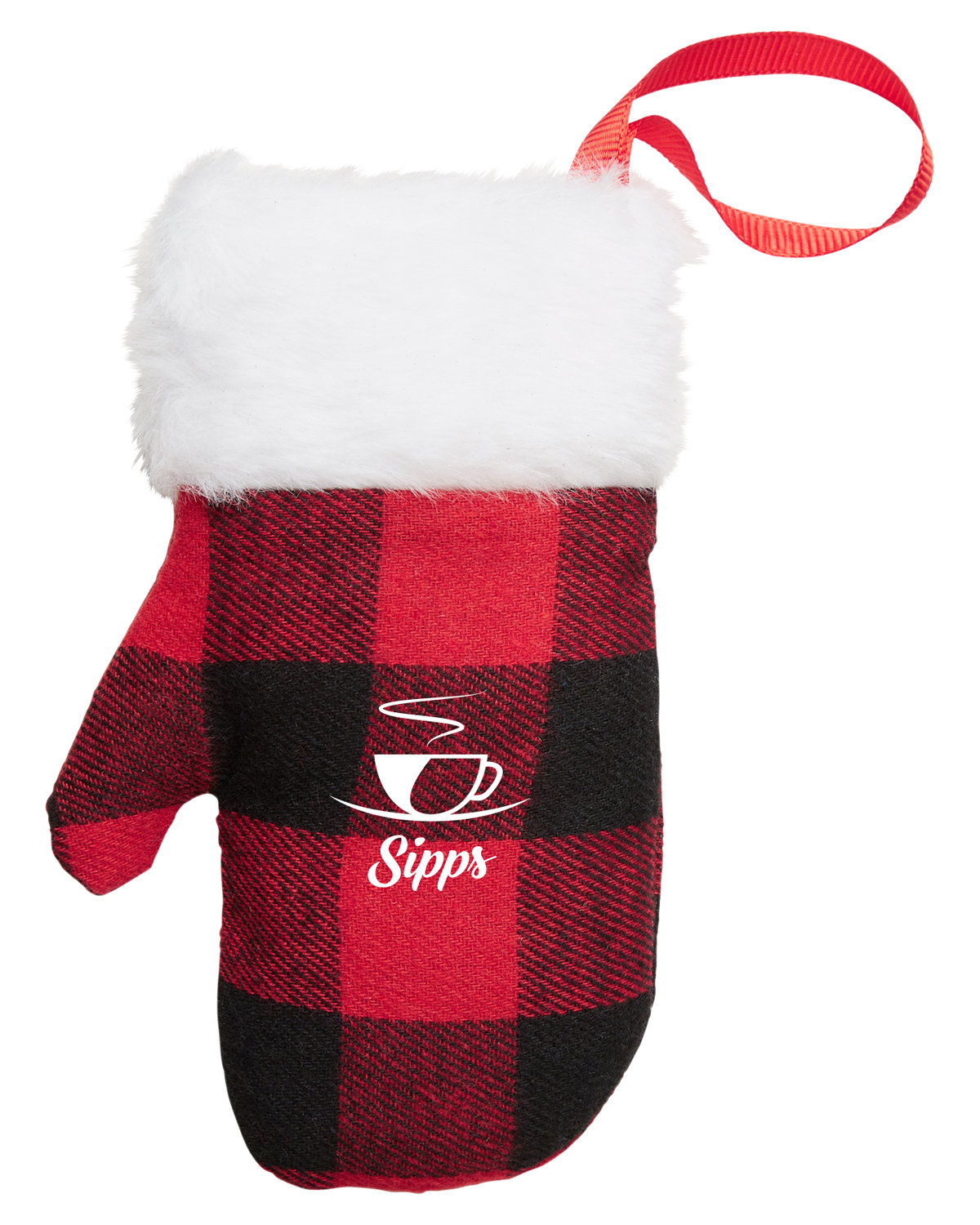 Mitten Holiday Christmas Ornament 1