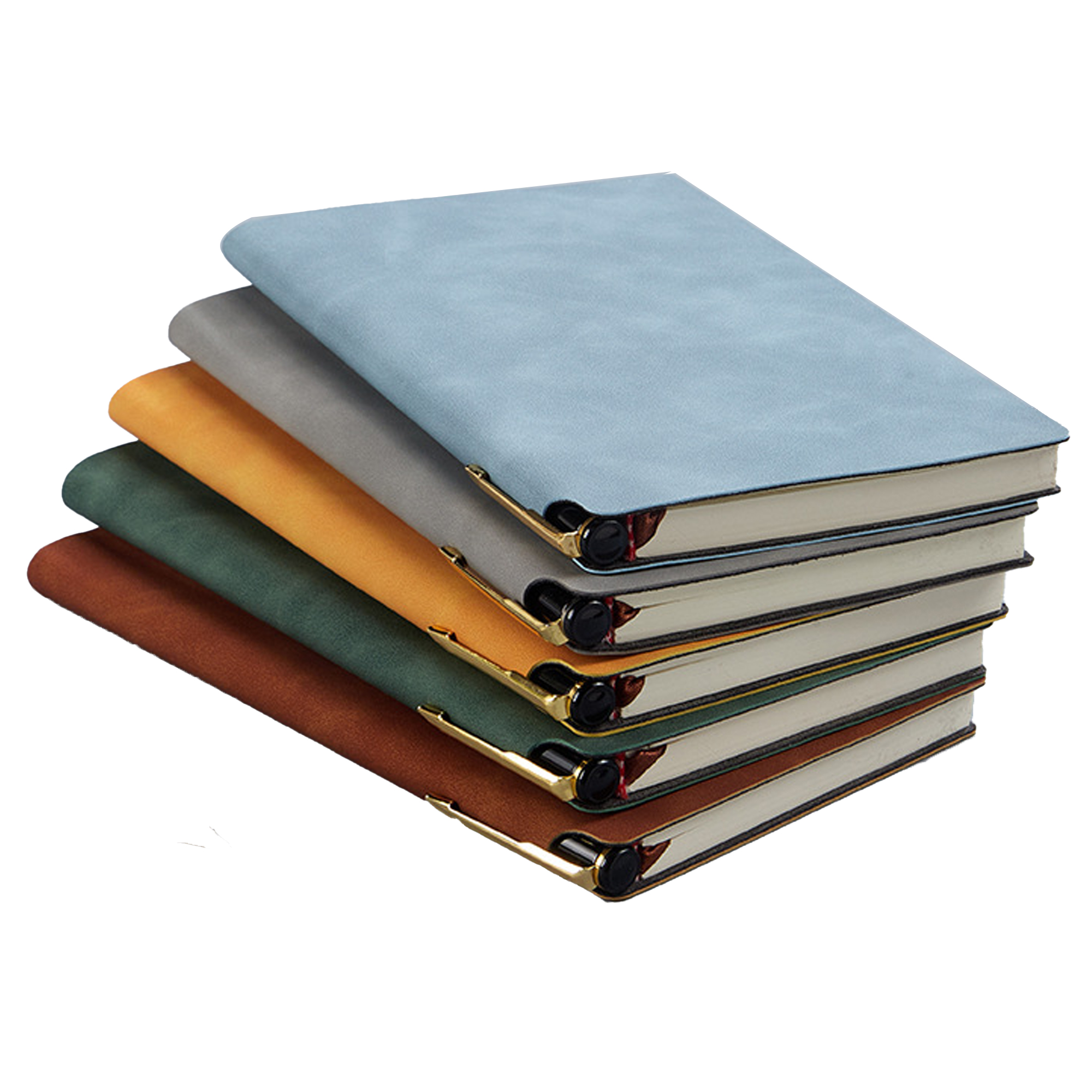 Premium PU Leather A5 Journal With Pen Loop 4