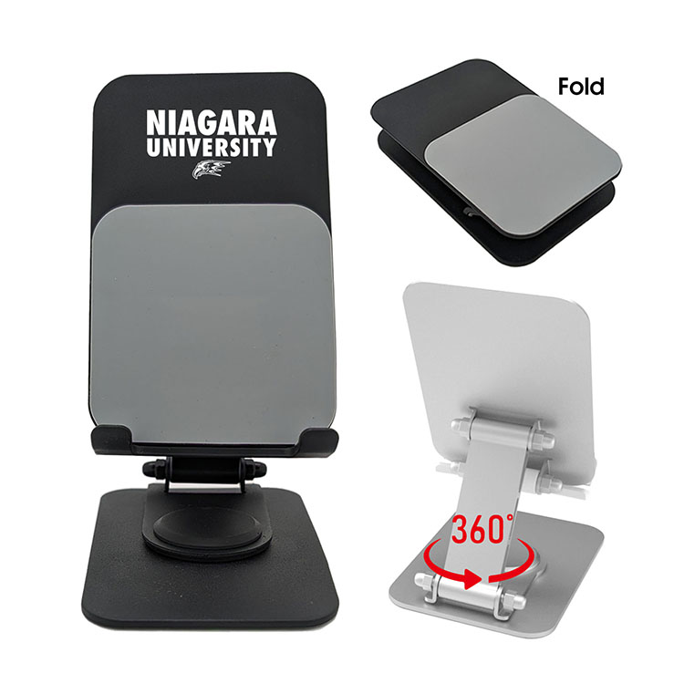 360° Rotating Folding Metal Phone Stand 2